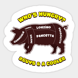 Who's Hungry - Italian Style Sticker